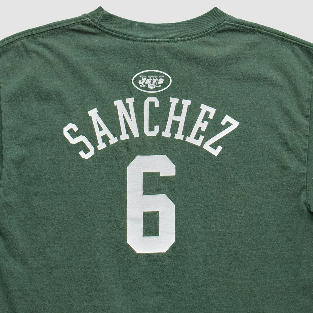 Fanatics New York Jets Reebok 2010 T-Shirt Green Vintage