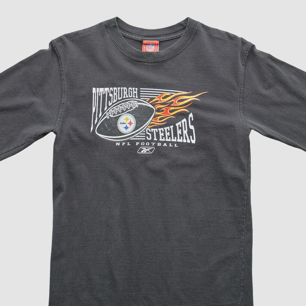 Fanatics Pittsburgh Steelers NFL 2000s T-Shirt Gray Vintage