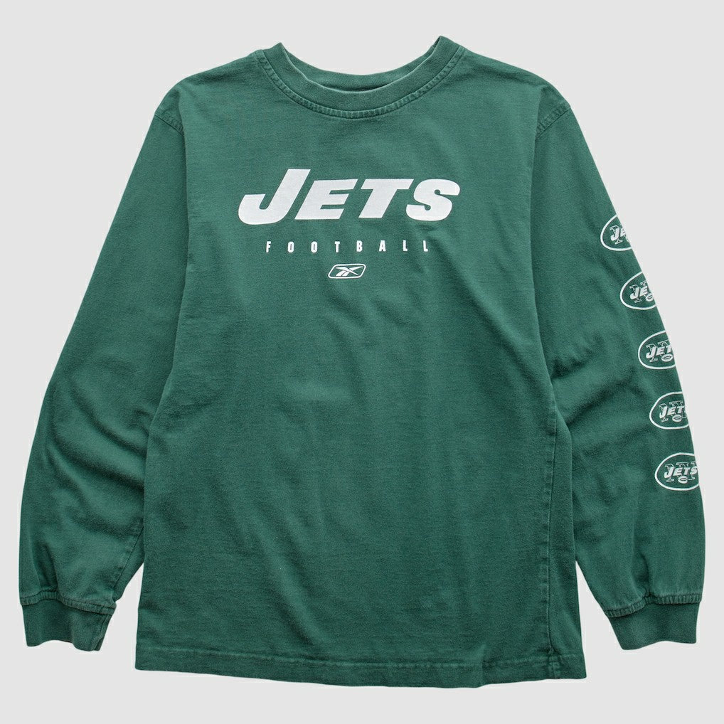 Fanatics New York Jets Reebok 2000s T-Shirt Green Vintage