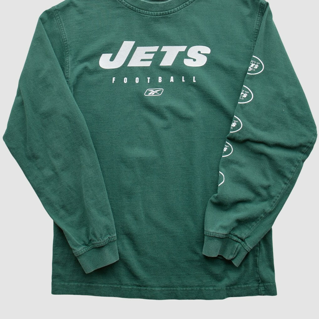 Fanatics New York Jets Reebok 2000s T-Shirt Green Vintage