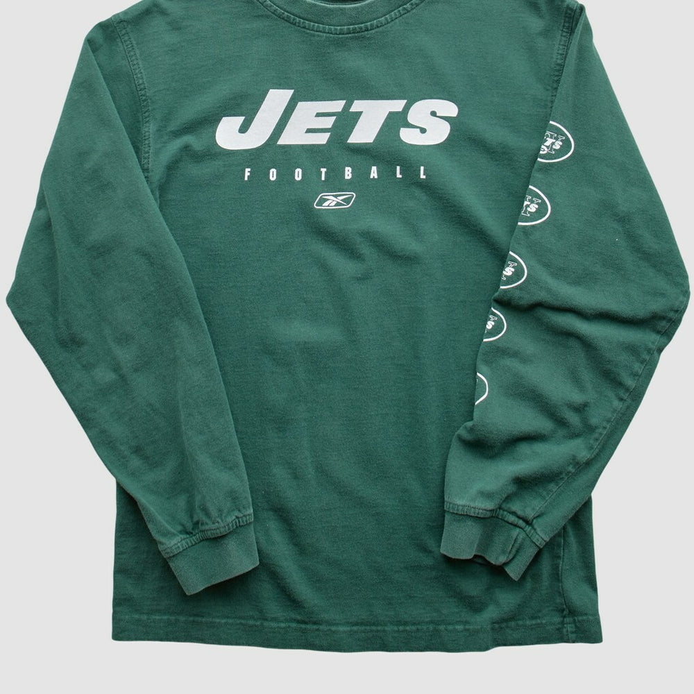 Fanatics New York Jets Reebok 2000s T-Shirt Green Vintage