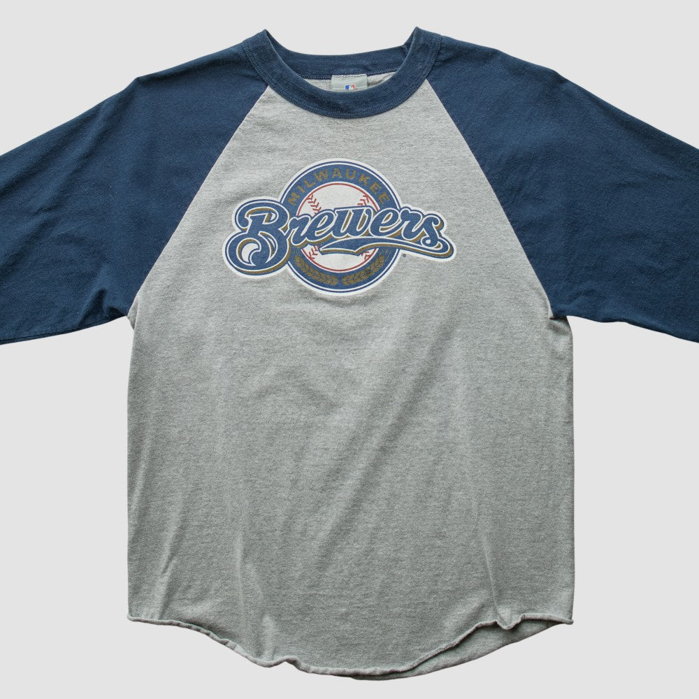 Milwaukee Brewers 2000s T-Shirt - Gray - Vintage - Fanatics on Sale