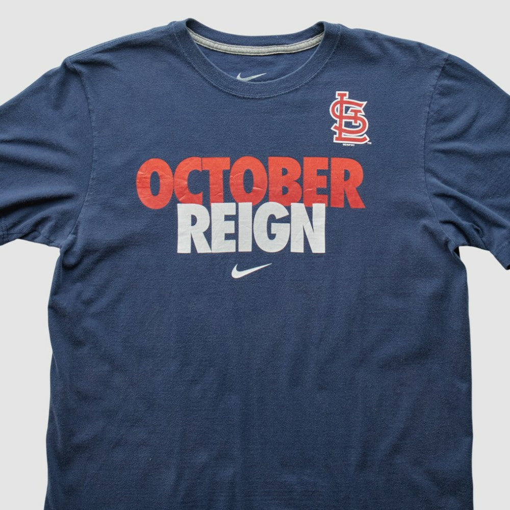 St. Louis Cardinals Nike 2013 T-Shirt - Navy - Vintage - Nike Lifestyle