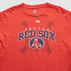 Boston Red Sox Majestic 2009 T-Shirt - Red - Vintage - Fanatics Discount