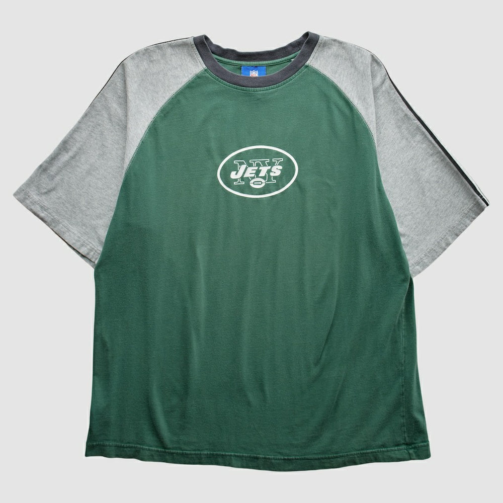 Fanatics New York Jets Reebok 2000s T-Shirt Green Vintage