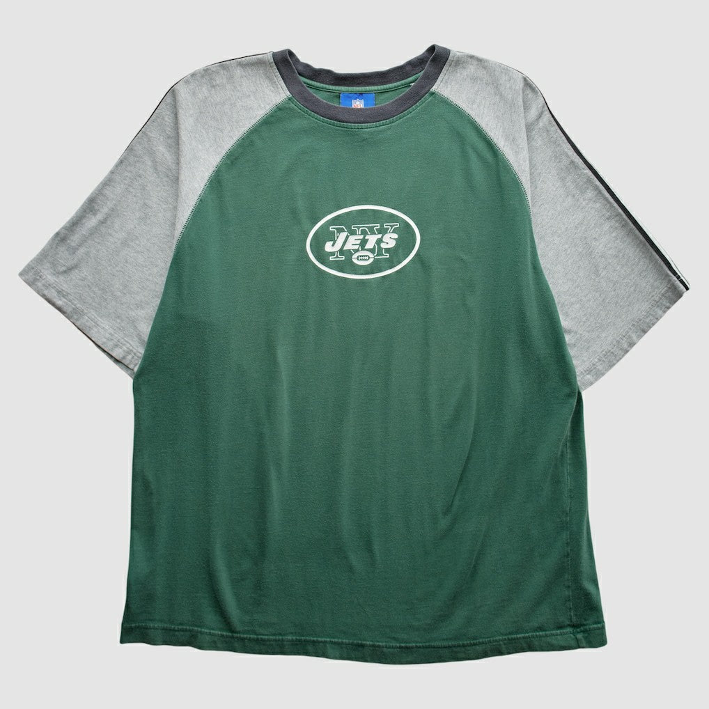 Fanatics New York Jets Reebok 2000s T-Shirt Green Vintage