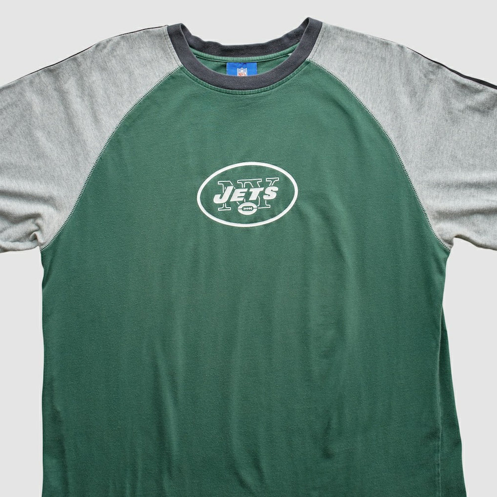 Fanatics New York Jets Reebok 2000s T-Shirt Green Vintage