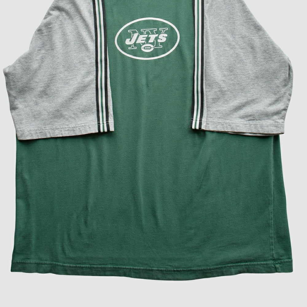Fanatics New York Jets Reebok 2000s T-Shirt Green Vintage