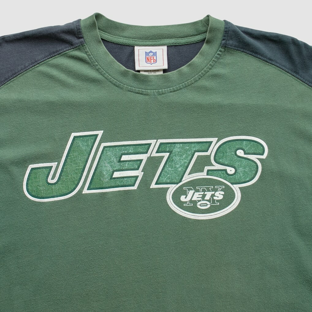 Fanatics New York Jets NFL 2000s T-Shirt Green Vintage