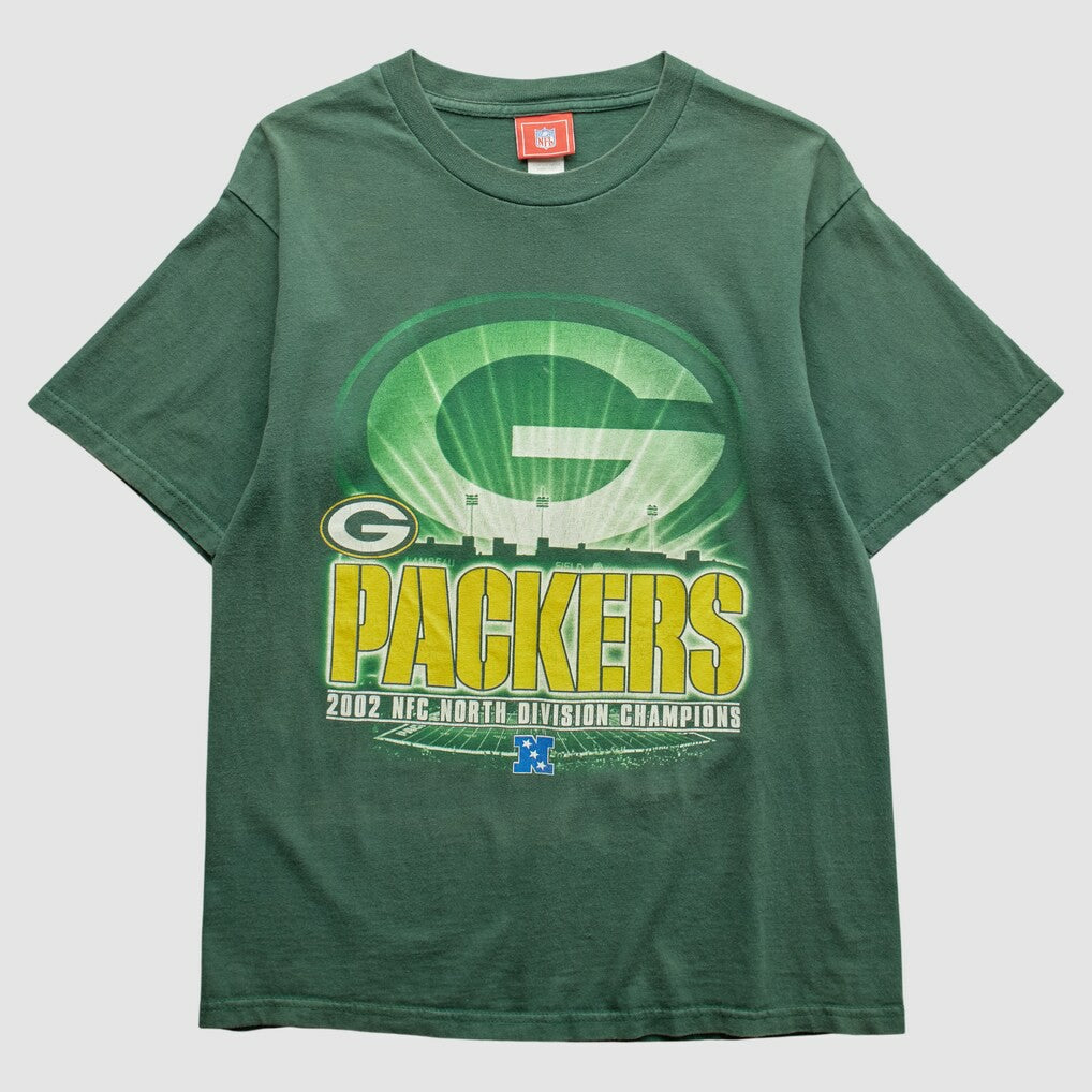 Fanatics Green Bay Packers NFL 2000s T-Shirt Green Vintage