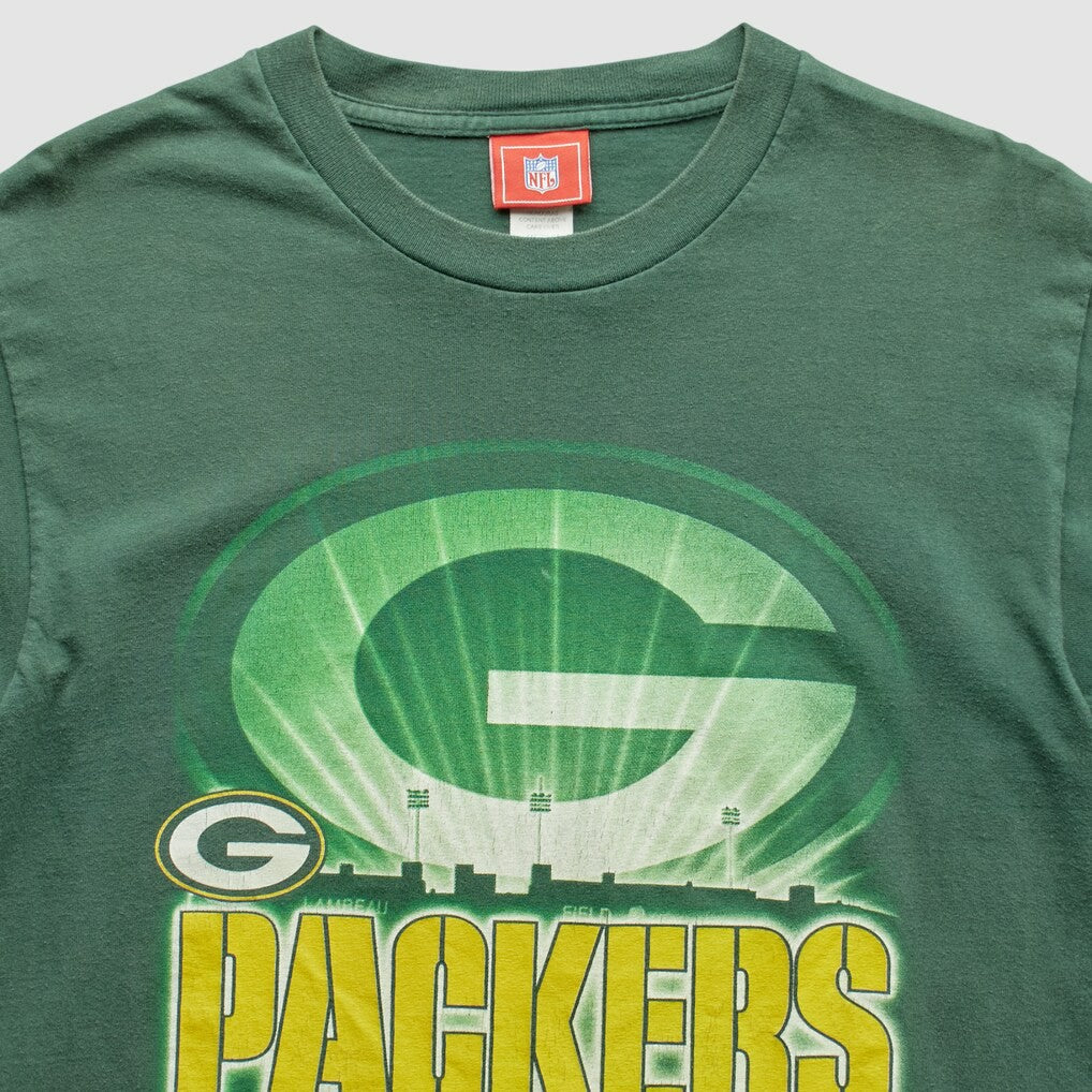 Fanatics Green Bay Packers NFL 2000s T-Shirt Green Vintage