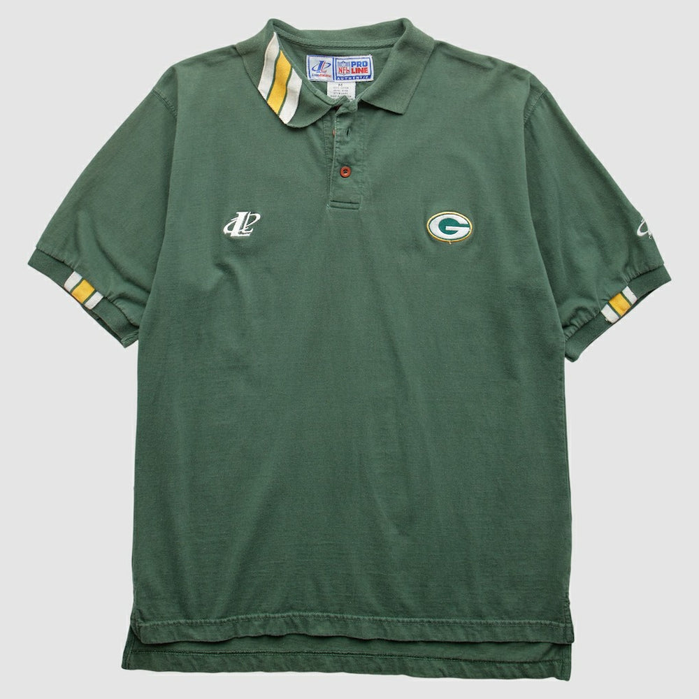 Fanatics Green Bay Packers Logo Athletic 90s T-Shirt Green Vintage