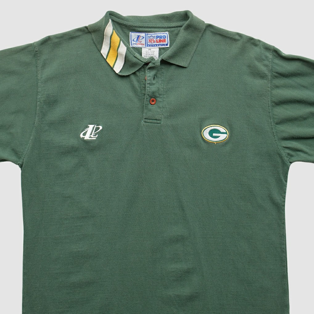 Fanatics Green Bay Packers Logo Athletic 90s T-Shirt Green Vintage