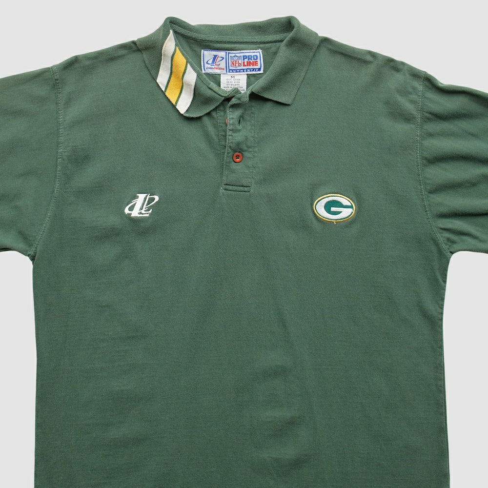 Fanatics Green Bay Packers Logo Athletic 90s T-Shirt Green Vintage