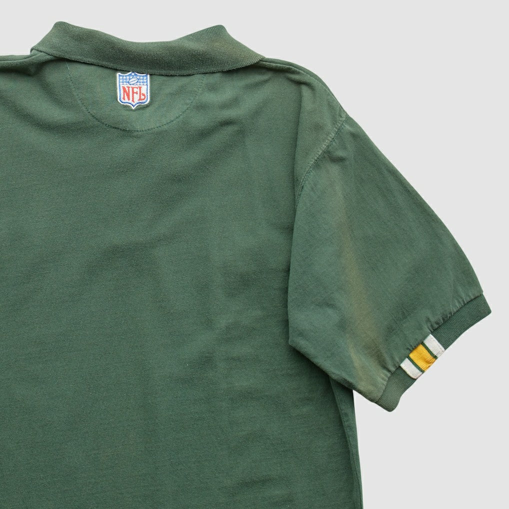 Fanatics Green Bay Packers Logo Athletic 90s T-Shirt Green Vintage