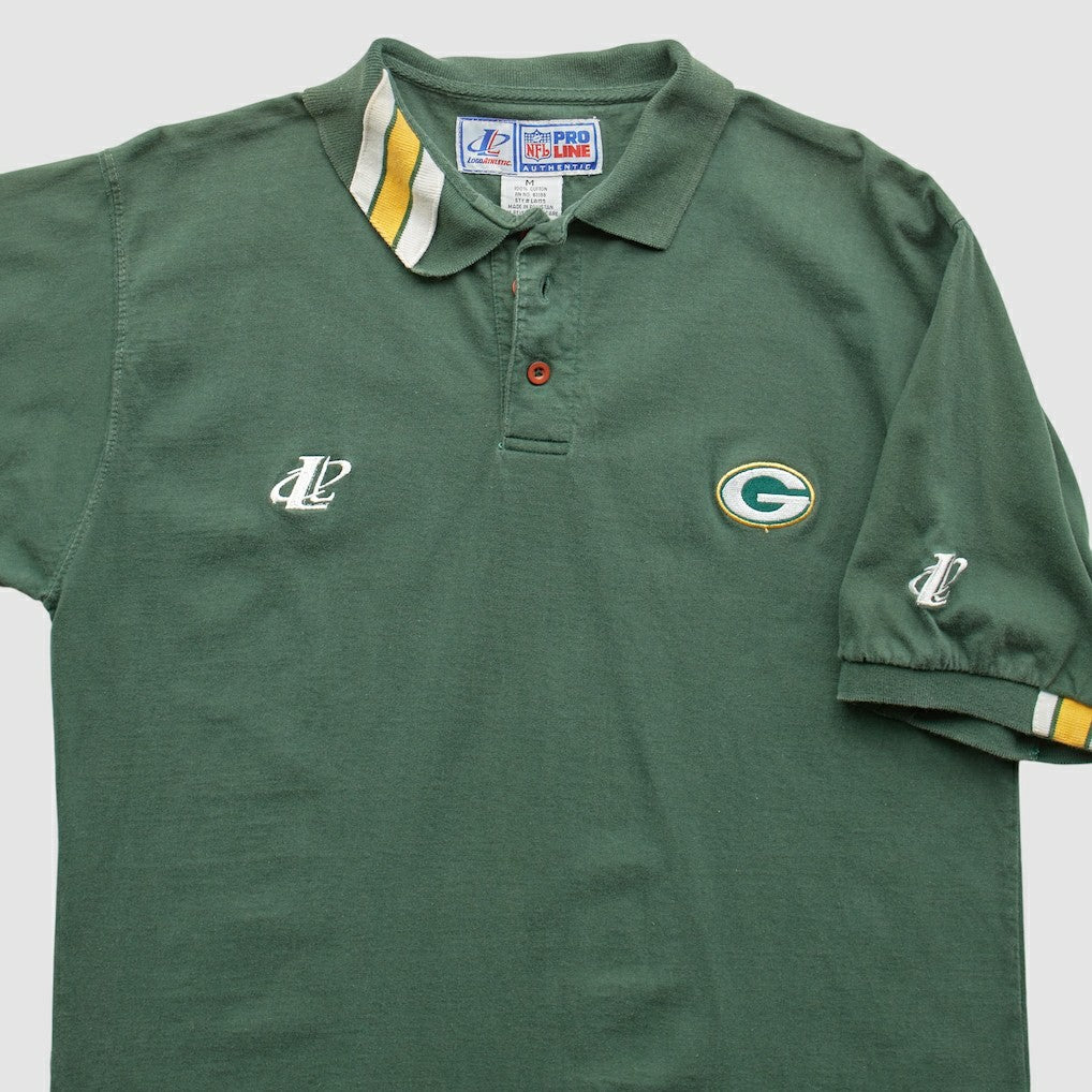 Fanatics Green Bay Packers Logo Athletic 90s T-Shirt Green Vintage