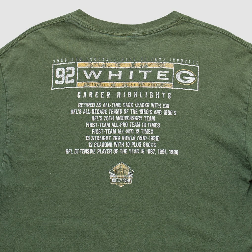 Fanatics Green Bay Packers Reebok 2006 T-Shirt Green Vintage