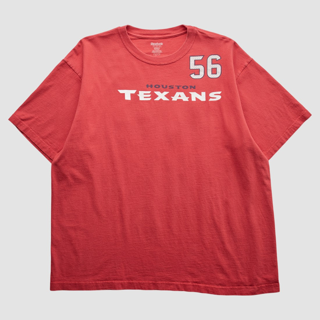Fanatics Houston Texans Reebok 2000s T-Shirt Red Vintage