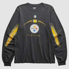 Fanatics Pittsburgh Steelers Reebok 2000s T-Shirt Black Vintage