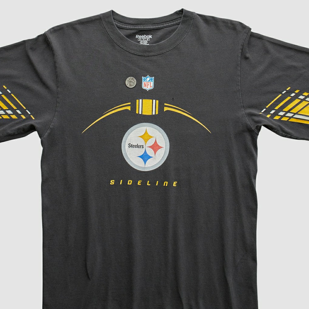 Fanatics Pittsburgh Steelers Reebok 2000s T-Shirt Black Vintage
