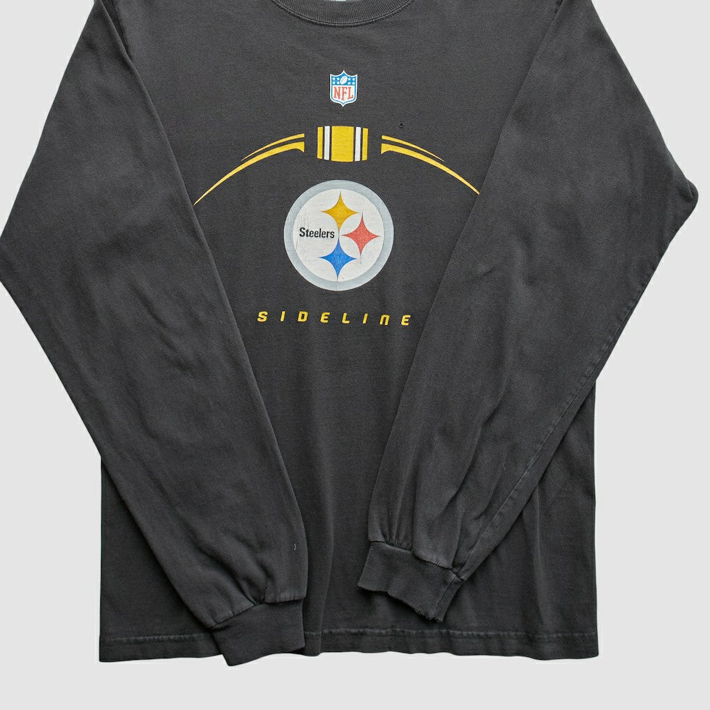 Fanatics Pittsburgh Steelers Reebok 2000s T-Shirt Black Vintage