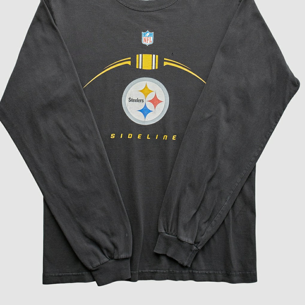 Fanatics Pittsburgh Steelers Reebok 2000s T-Shirt Black Vintage