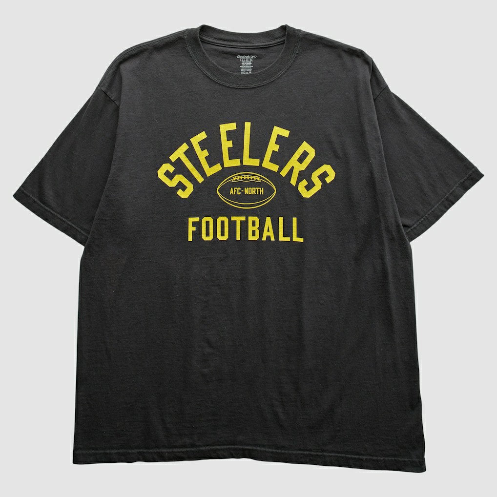 Fanatics Pittsburgh Steelers Reebok 2000s T-Shirt Black Vintage