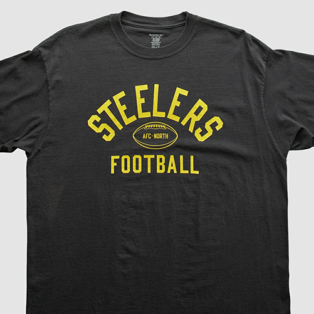 Fanatics Pittsburgh Steelers Reebok 2000s T-Shirt Black Vintage