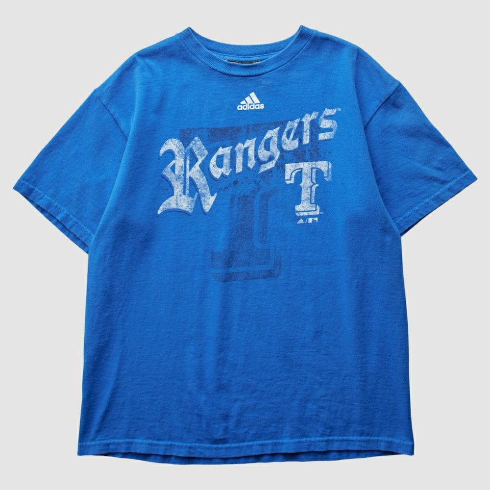 Texas Rangers Adidas 2000s T-Shirt - Blue - XVintage - Fanatics Lifestyle