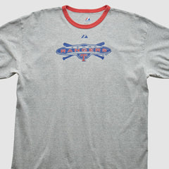 Texas Rangers Majestic 2010 T-Shirt - Heather Gray - XVintage - Fanatics Lifestyle