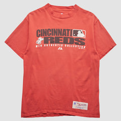 Cincinnati Reds Majestic 2008 T-Shirt - Red - Vintage - Fanatics on Sale