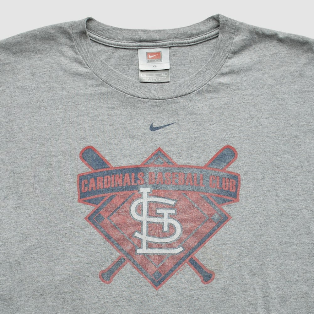 St. Louis Cardinals Nike 2000s T-Shirt - Gray - XVintage - Nike on Sale