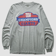 Fanatics New York Giants Reebok 2012 T-Shirt Gray Vintage