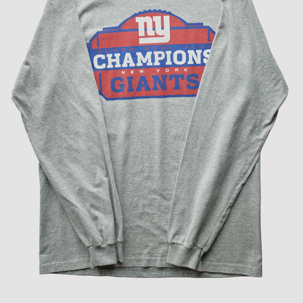 Fanatics New York Giants Reebok 2012 T-Shirt Gray Vintage