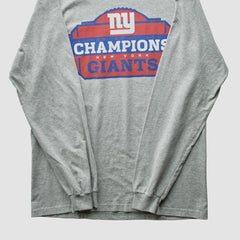 Fanatics New York Giants Reebok 2012 T-Shirt Gray Vintage