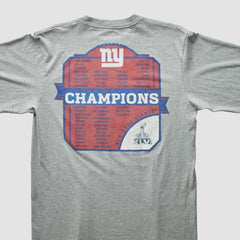 Fanatics New York Giants Reebok 2012 T-Shirt Gray Vintage