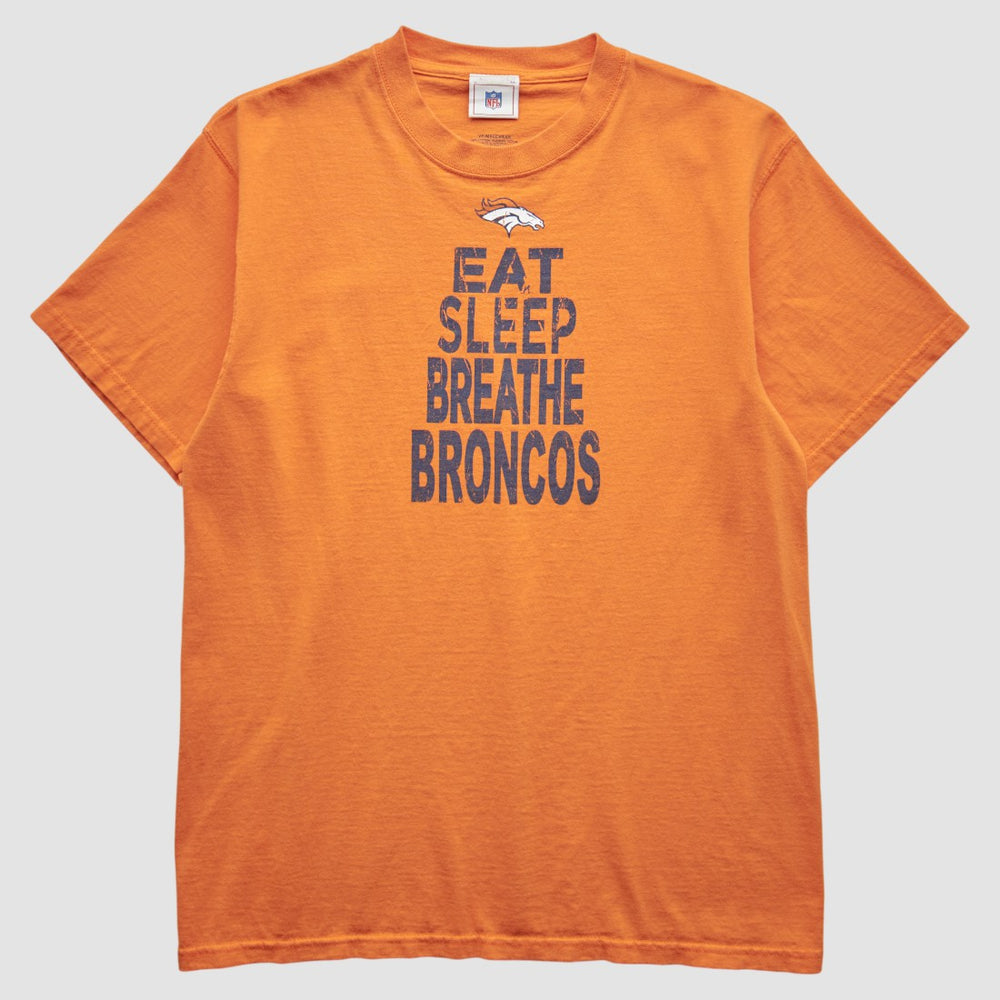 Fanatics Denver Broncos NFL 2000s T-Shirt Orange Vintage