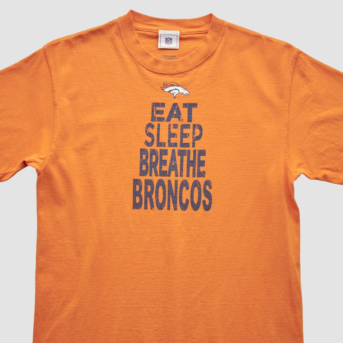 Fanatics Denver Broncos NFL 2000s T-Shirt Orange Vintage