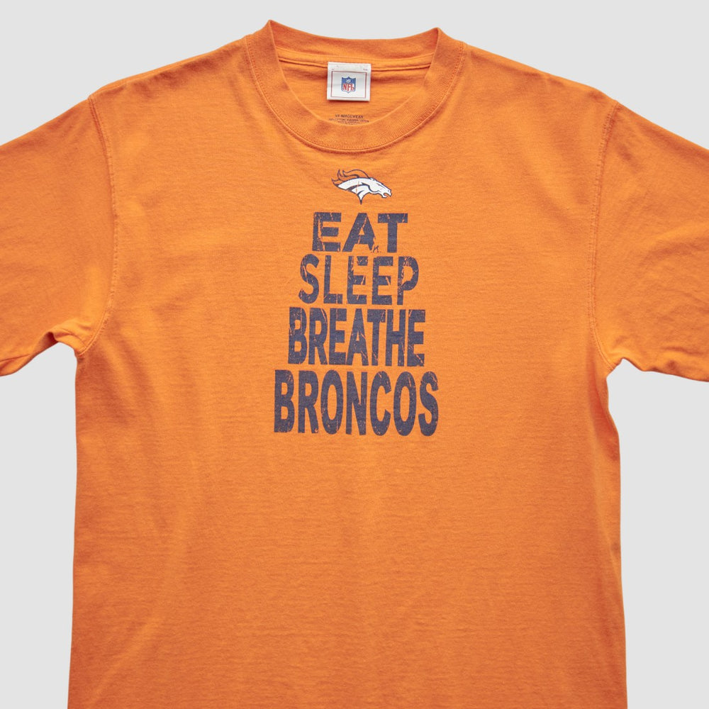 Fanatics Denver Broncos NFL 2000s T-Shirt Orange Vintage