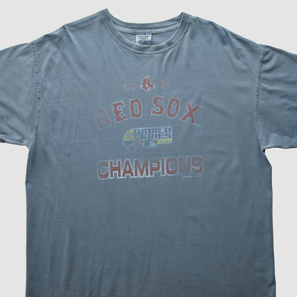 Boston Red Sox 2007 T-Shirt - Gray - 2XVintage - Fanatics Discount