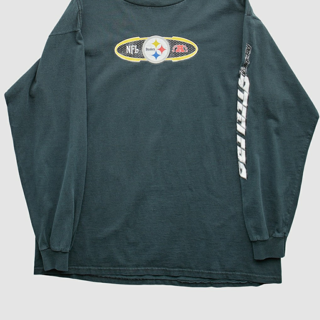 Fanatics Pittsburgh Steelers NFL 2000s T-Shirt Blue Vintage