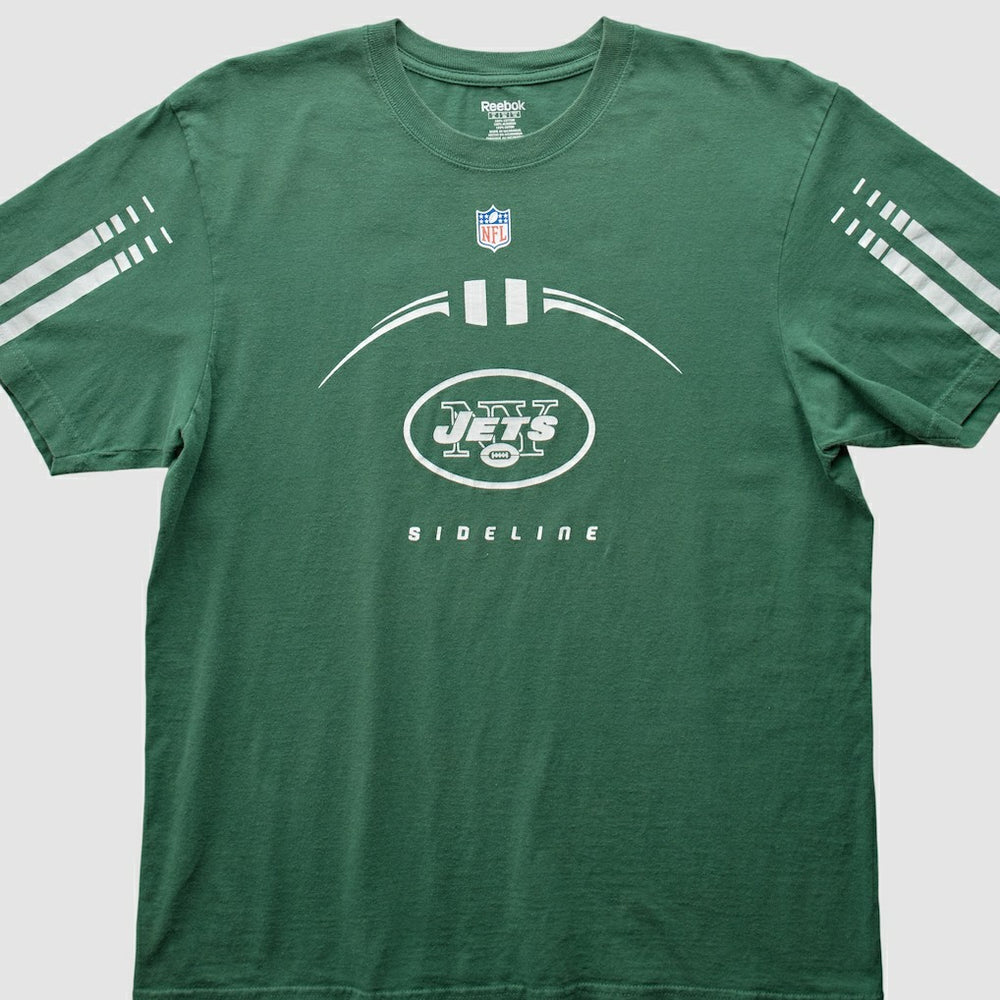 Fanatics New York Jets Reebok 2000s T-Shirt Green Vintage