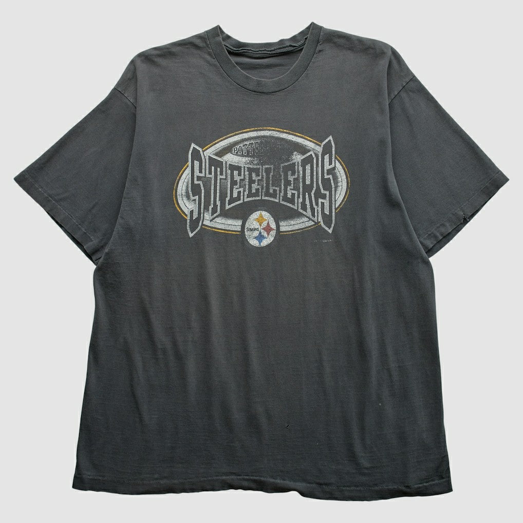 Fanatics Pittsburgh Steelers 90s T-Shirt Gray Vintage