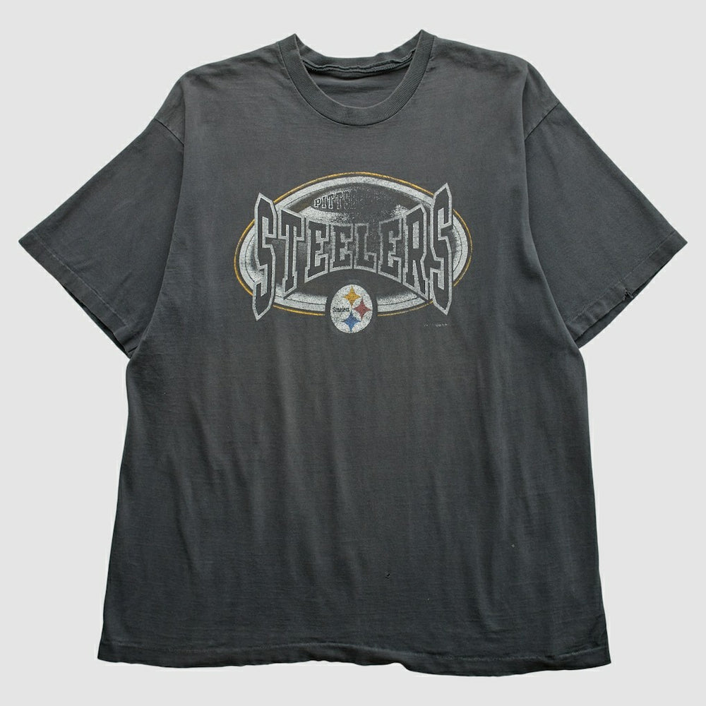 Fanatics Pittsburgh Steelers 90s T-Shirt Gray Vintage