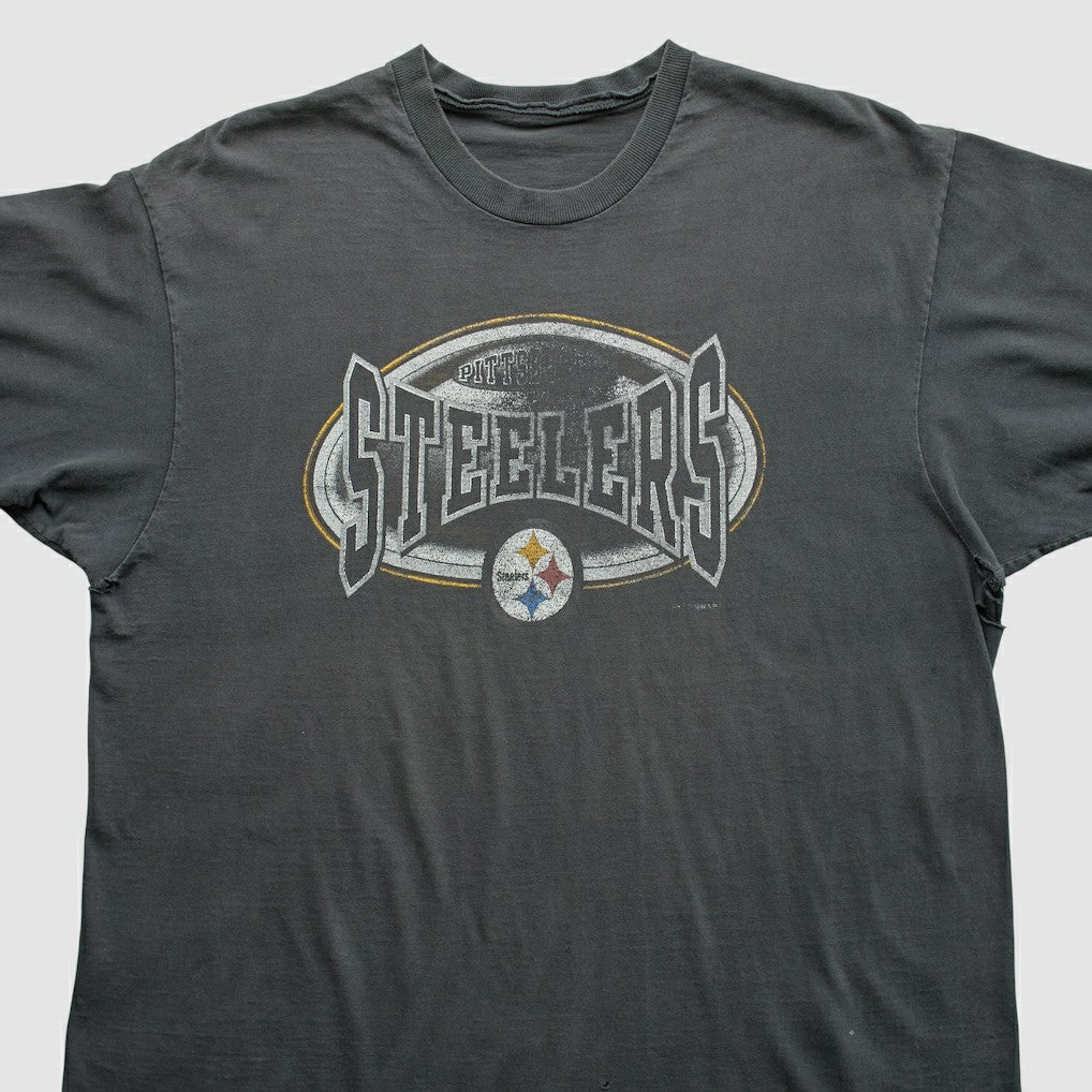 Fanatics Pittsburgh Steelers 90s T-Shirt Gray Vintage