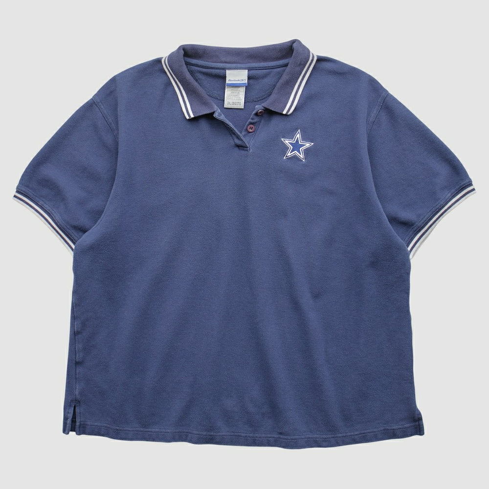 Fanatics Dallas Cowboys Reebok 2000s Polo Navy Vintage