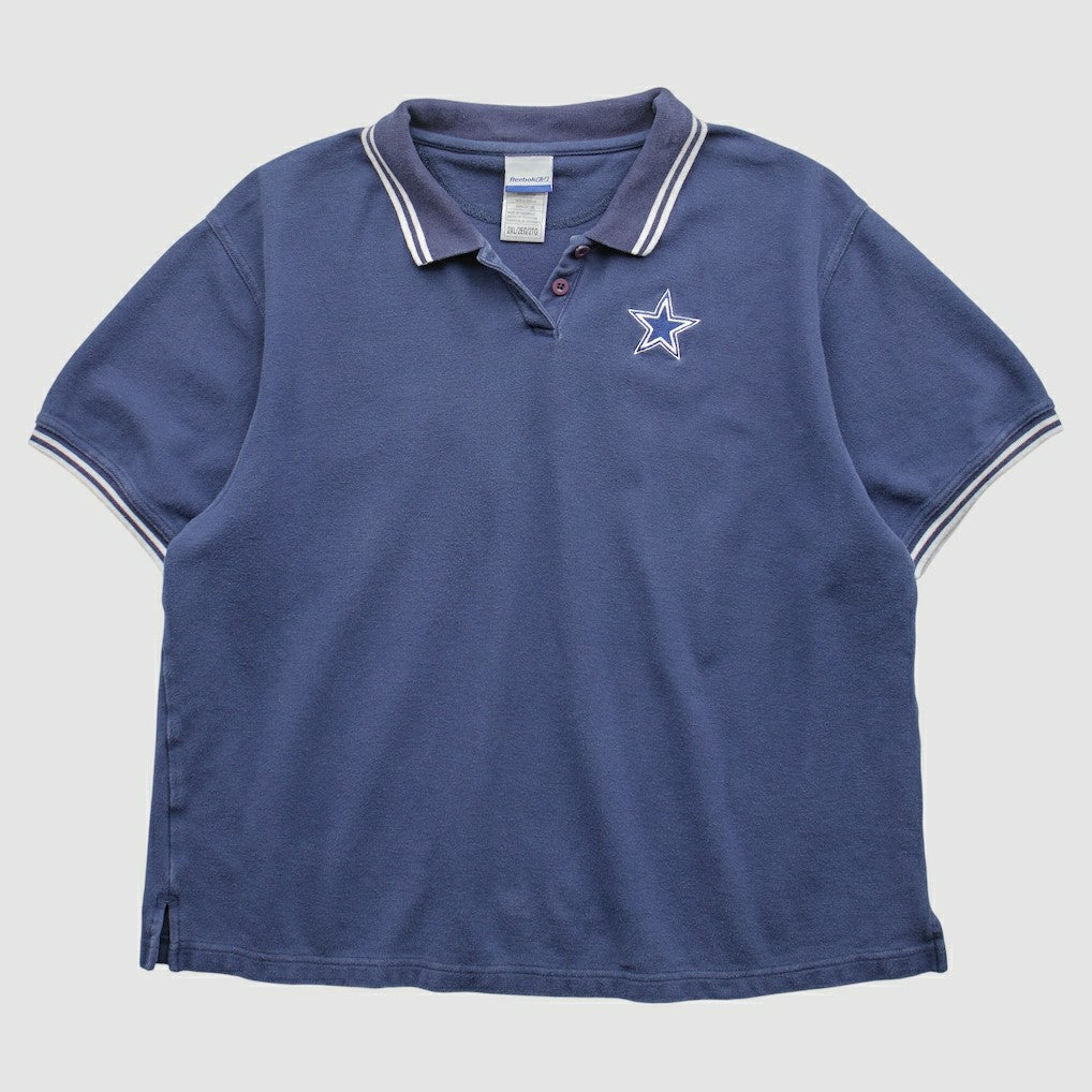 Fanatics Dallas Cowboys Reebok 2000s Polo Navy Vintage