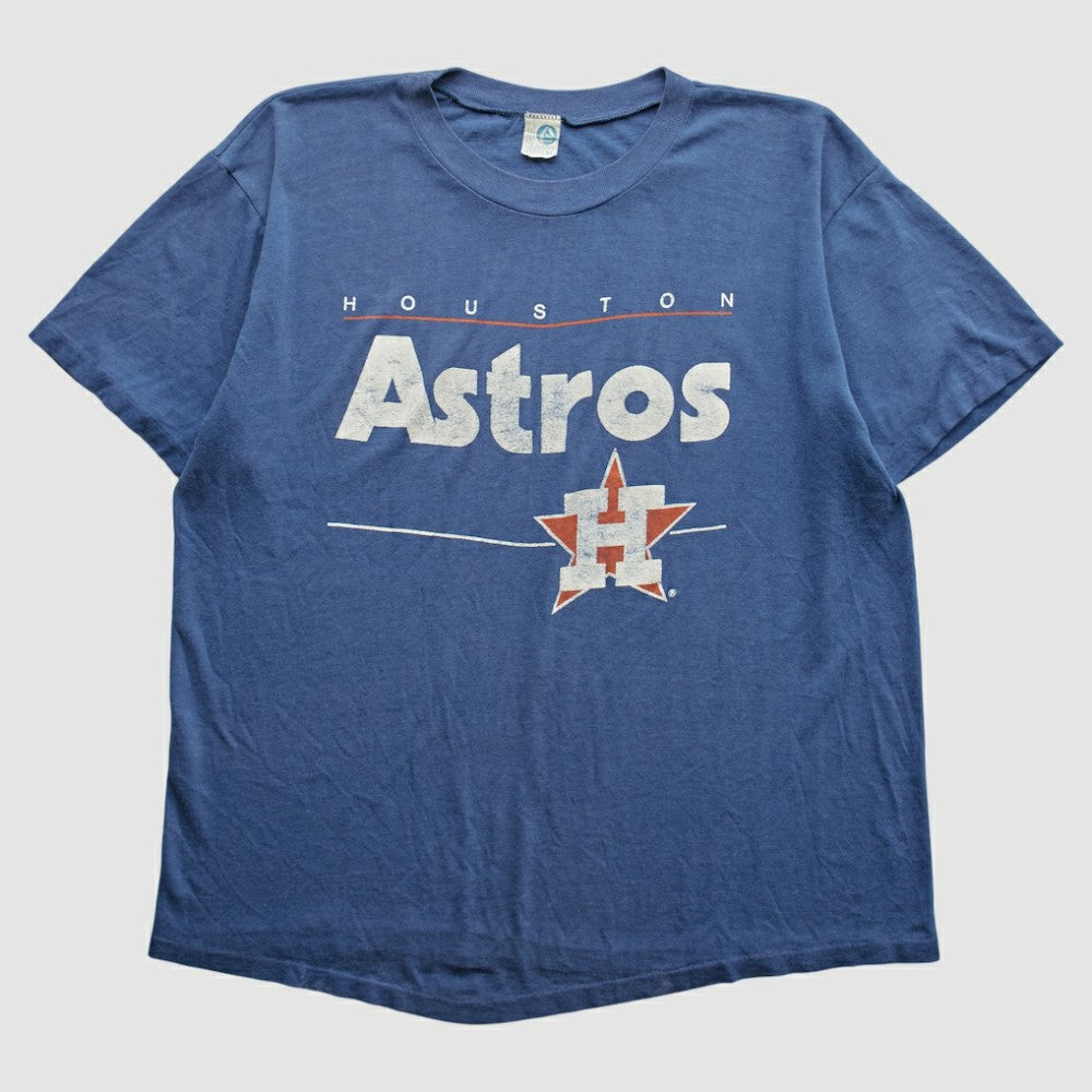 Houston Astros 80s T-Shirt - Navy - Vintage - Fanatics Sale