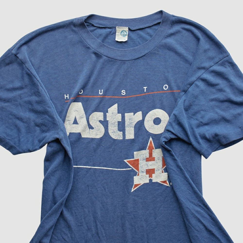 Houston Astros 80s T-Shirt - Navy - Vintage - Fanatics Sale