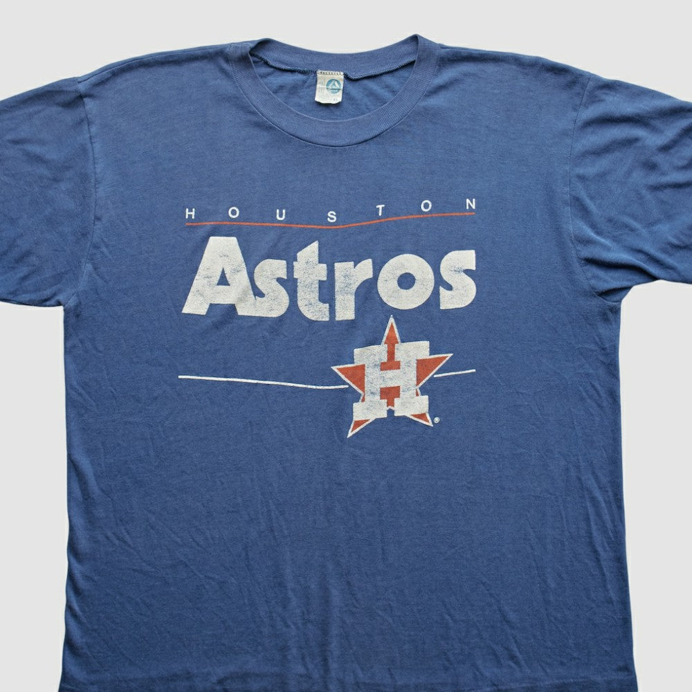 Houston Astros 80s T-Shirt - Navy - Vintage - Fanatics Sale